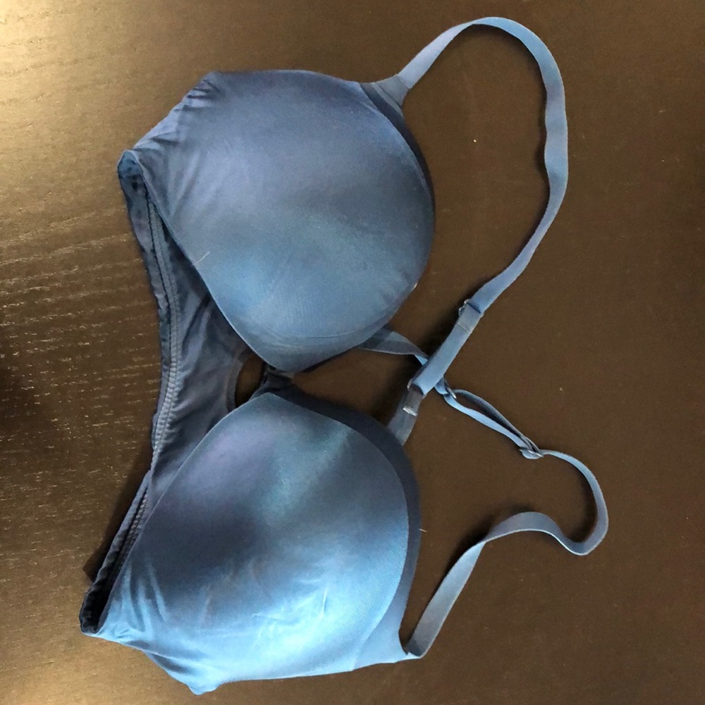 Victoria’s Secret blue bra